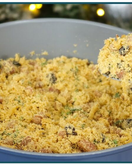 FAROFA DE CEBOLA COM BACON PARA O NATAL | Nandu Andrade
