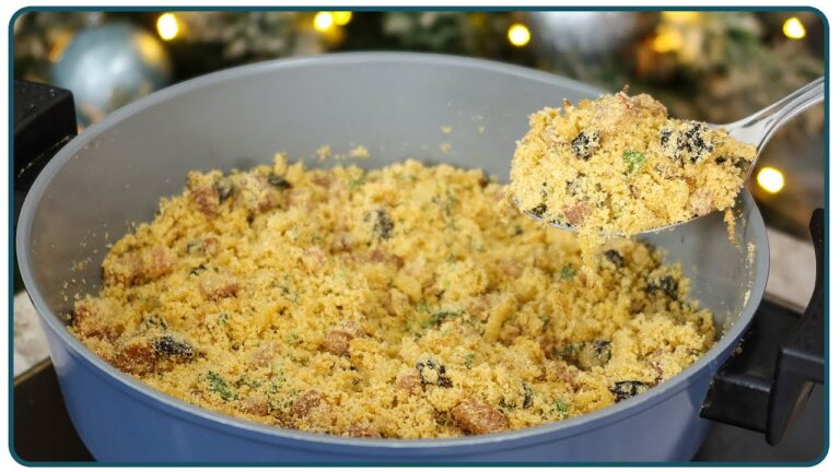 FAROFA DE CEBOLA COM BACON PARA O NATAL | Nandu Andrade