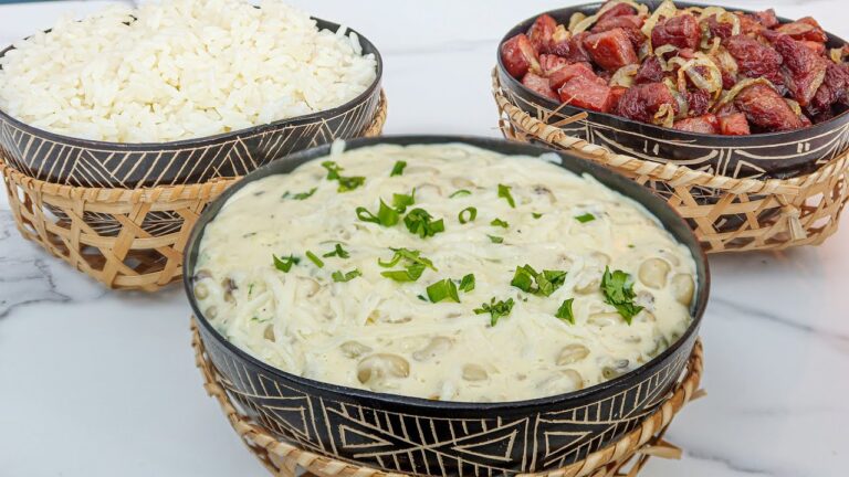 FEIJÃO VERDE CREMOSO COM CARNE SECA | Nandu Andrade