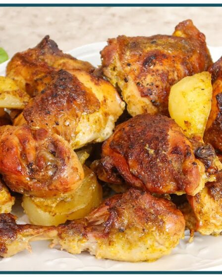 FRANGO ASSADO COM BATATAS PERFEITO PARA O NATAL | Nandu Andrade