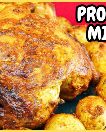 FRANGO ASSADO INTEIRO NA AIR FRYER!