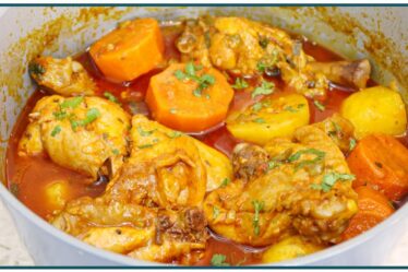 FRANGO COZIDO SIMPLES COM BATATAS | Nandu Andrade