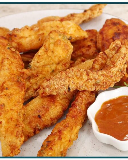 FRANGO FRITO COM ÁGUA, FICA BEM CROCANTE! | Nandu Andrade