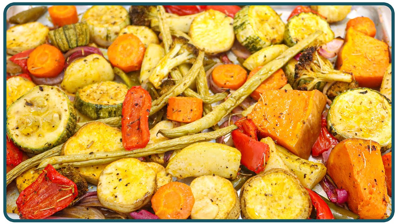 LEGUMES NO FORNO ASSADO E GOSTOSO | Nandu Andrade