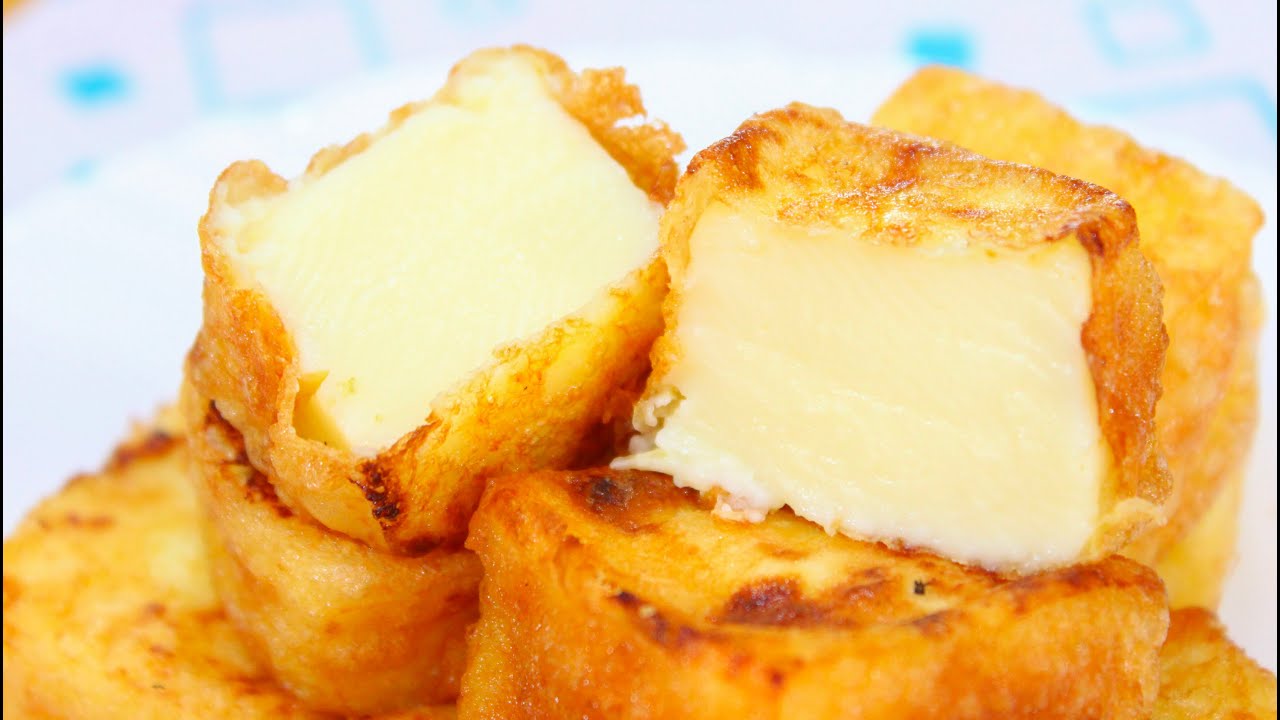 LEITE FRITO - SOBREMESA DELICIOSA E SUPER CREMOSA
