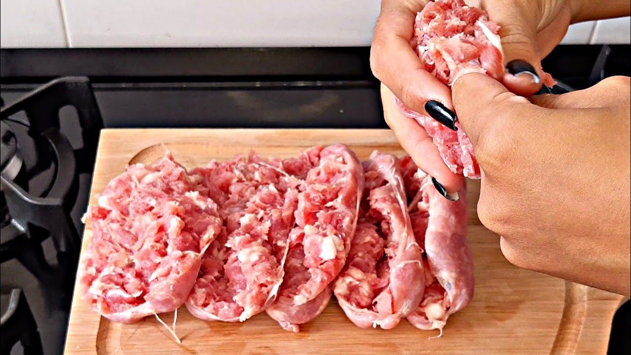 LINGUIÇA de um JEITO DIFERENTE para seu ALMOÇO ou JANTAR | receitas fáceis e rapidas