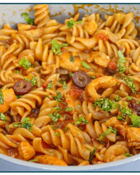 MACARRÃO COM FRANGO EM UMA PANELA SÓ | Nandu Andrade