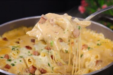 MACARRÃO CREMOSO NA PANELA FÁCIL PRA FAZER AINDA HOJE | TE ENSINO UM CREME LEVE E DELICIOSO
