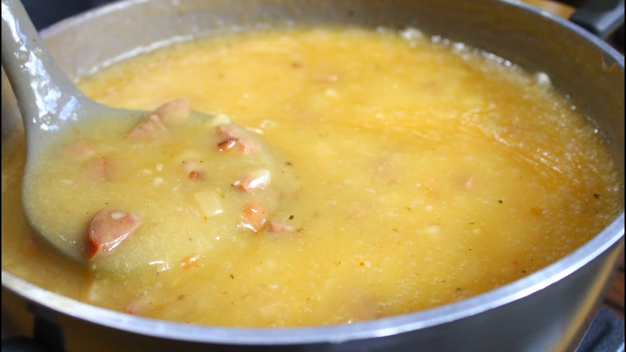 MARAVILHOSA RECEITA DE CALDO DE AIPIM COM CALABRESA E BACON - RECEITA FÁCIL E ECONÔMICA