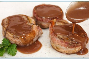 MEDALHÃO DE CARNE COM MOLHO MADEIRA FÁCIL E GOSTOSO | Nandu Andrade