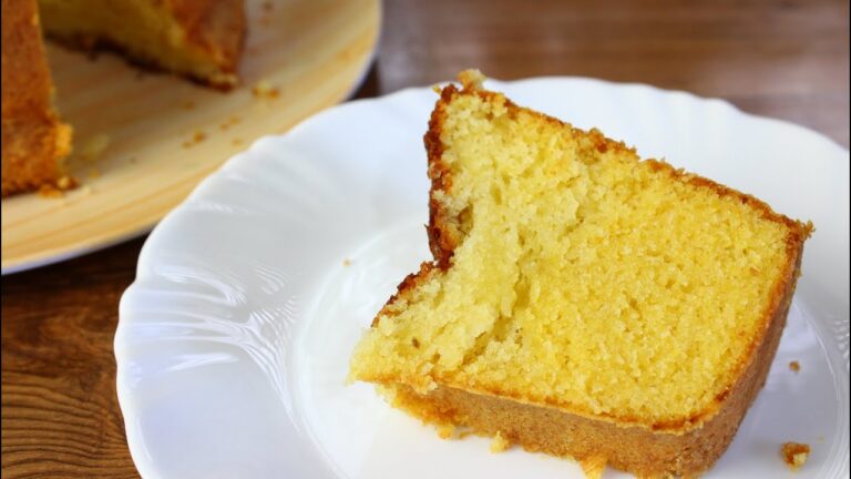 MELHOR BOLO DE FUBÁ PARA O SEU CAFÉ - EXTREMAMENTE FOFINHO E DELICIOSO