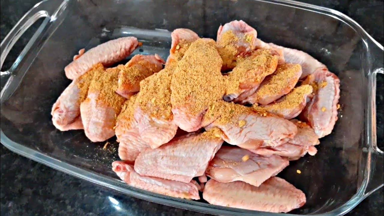 NÃO FAÇA FRANGO ANTES DE VER ISSO | receitas fáceis e rapidas| asa de frango assado|tulipa