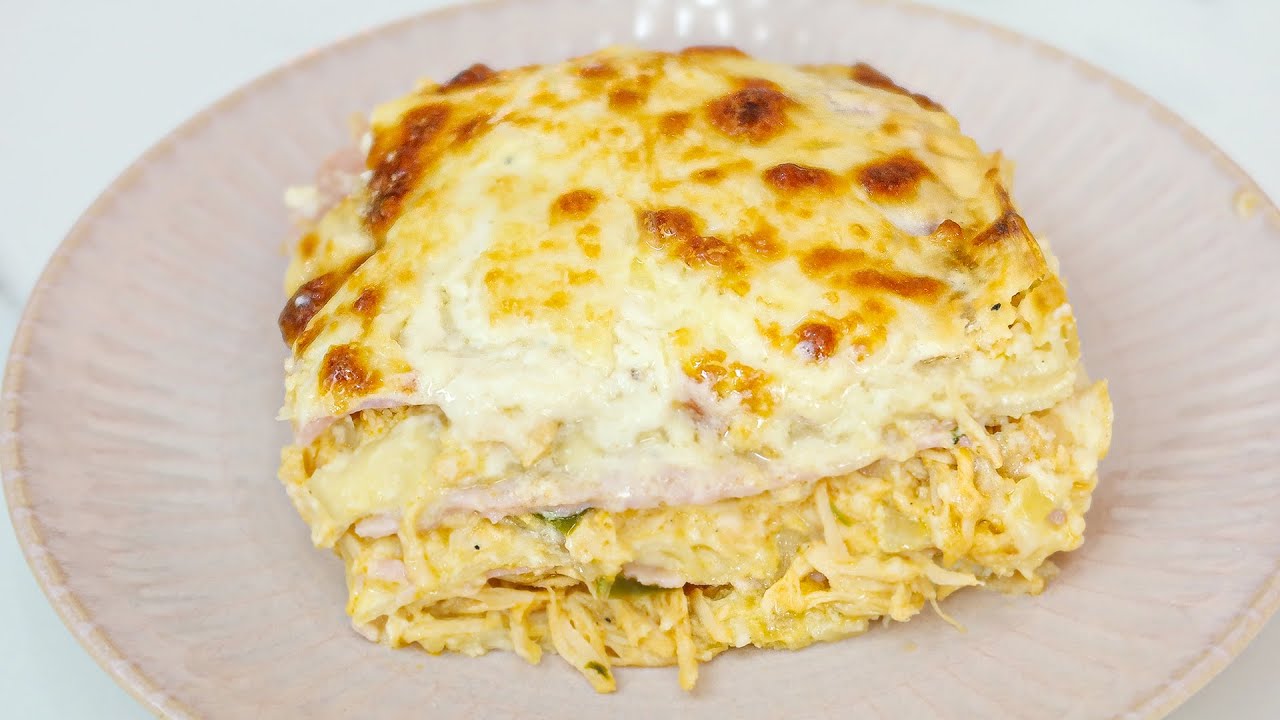 NÃO FAÇA LASANHA ANTES DE VER ESSA RECEITA DE LASANHA DE FRANGO COM MOLHO DE QUEIJO