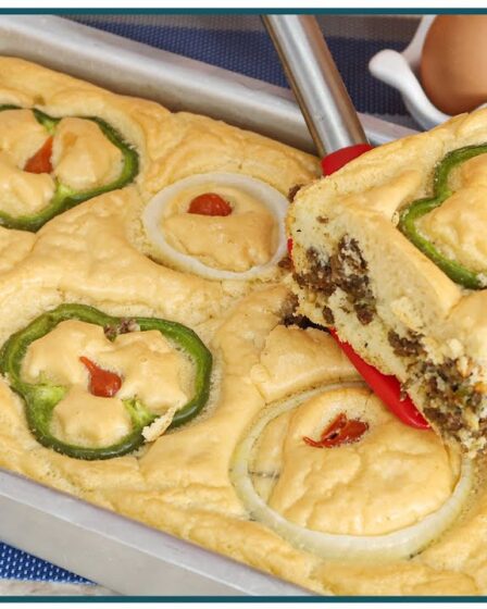 O MELHOR ALMOÇO COM OVOS, TORTA DE CARNE! | Nandu Andrade