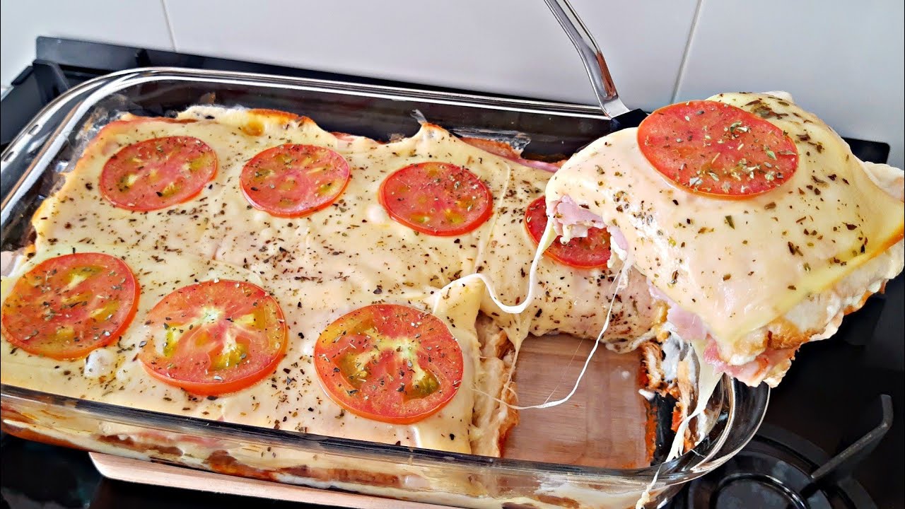 O MELHOR LANCHE DE FORNO QUE VOCÊ JA VIU | receitas fáceis e rapidas