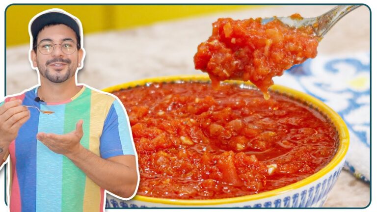 O MELHOR MOLHO DE TOMATE CASEIRO, PERFEITO PARA PIZZAS | Nandu Andrade