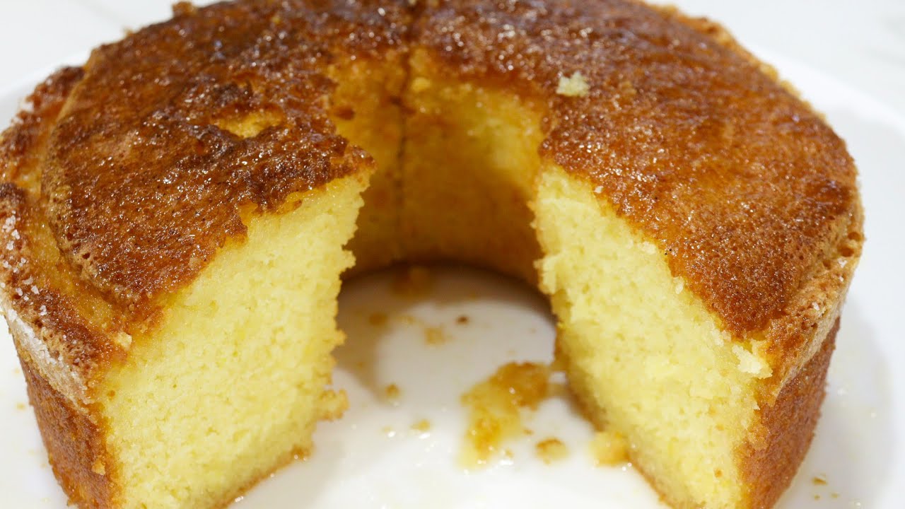 O SEGREDO PARA VOCÊ FAZER O MELHOR BOLO DE LARANJA! BOLO DE LARANJA FOFINHO E MOLHADINHO