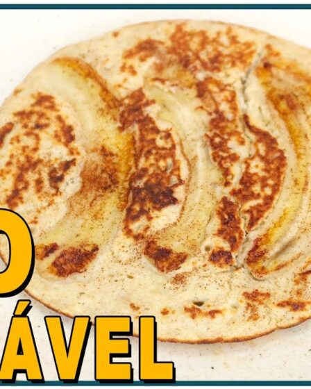 PÃO SAUDÁVEL FÁCIL E RÁPIDO PARA O CAFÉ | PÃO DE BANANA | Nandu Andrade