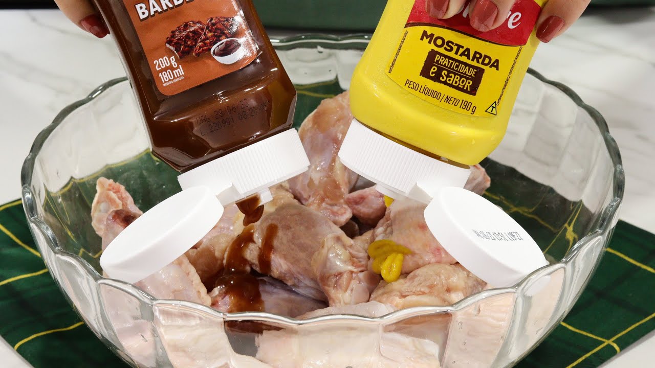 PARECE ATÉ CHURRASCO! COLOQUE ISSO NA SUA ASINHA DE FRANGO E O RESULTADO VAI TE SURPREENDER