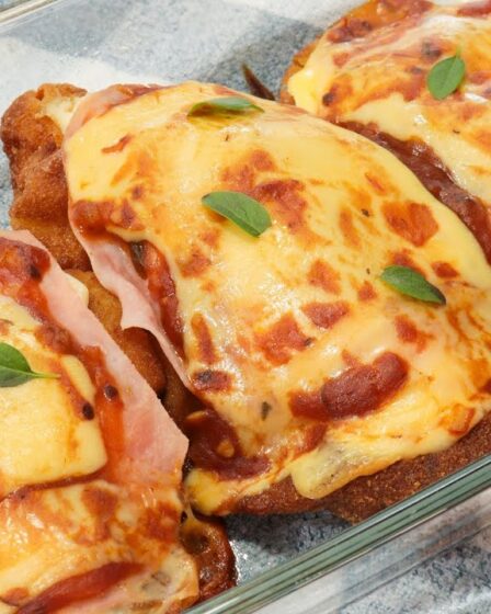 PARMEGIANA DE FRANGO INCRÍVEL, DESSE JEITO VOCÊ AINDA NÃO COMEU