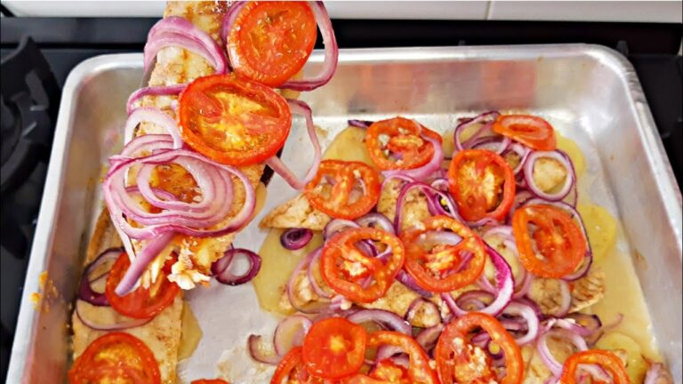 peixe assado no forno | receitas fáceis e rapidas