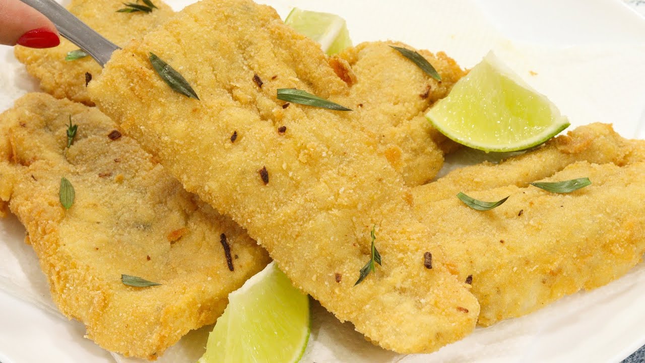 PEIXE FRITO BOM ASSIM É DIFÍCIL DE ACHAR! VOCÊ PRECISA ESPERIMENTAR ESSA RECEITA FÁCIL E RAPIDA!