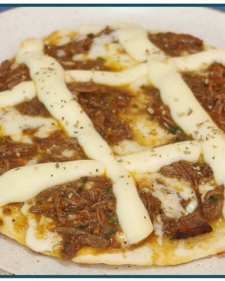 PIZZA SEM FORNO, SEM ÓLEO, SEM LEITE E SEM OVOS! | Nandu Andrade