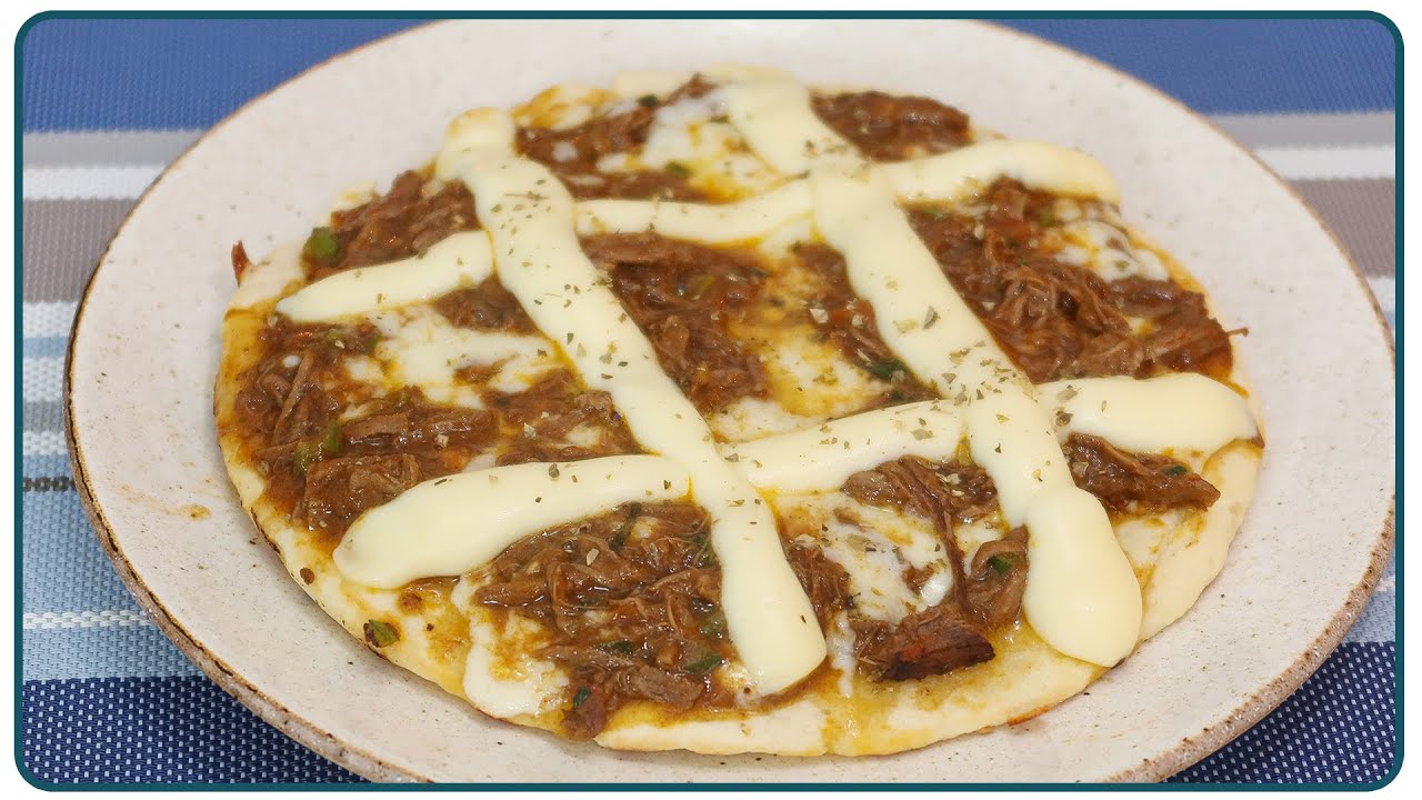 PIZZA SEM FORNO, SEM ÓLEO, SEM LEITE E SEM OVOS! | Nandu Andrade