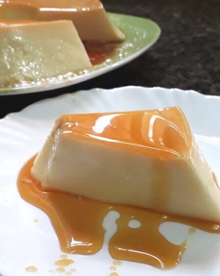 Pudim de Leite Ninho sem ovos e sem forno muito fácil