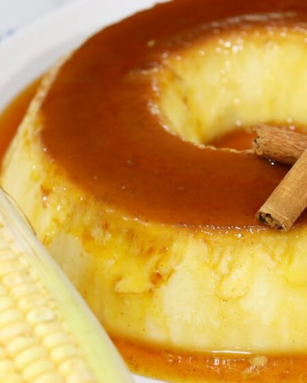 PUDIM DE MILHO MAIS CREMOSO QUE EXISTE - O SABOR DESSE PUDIM FICA SURREAL!