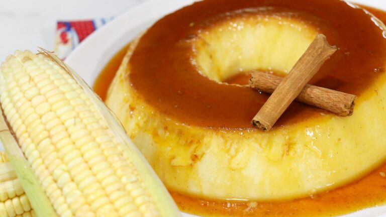 PUDIM DE MILHO MAIS CREMOSO QUE EXISTE - O SABOR DESSE PUDIM FICA SURREAL!