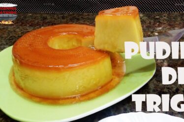 Pudim de Padaria | Como fazer Pudim de Trigo sem leite condensado