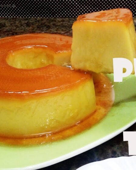Pudim de Padaria | Como fazer Pudim de Trigo sem leite condensado