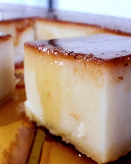PUDIM DE PADARIA - Esse pudim NÃO VAI leite condensado e fica INCRIVELMENTE DELICIOSO
