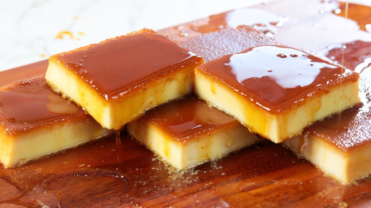 PUDIM DE PÃO CREMOSO E MUITO MACIO QUE DERRETE NA BOCA