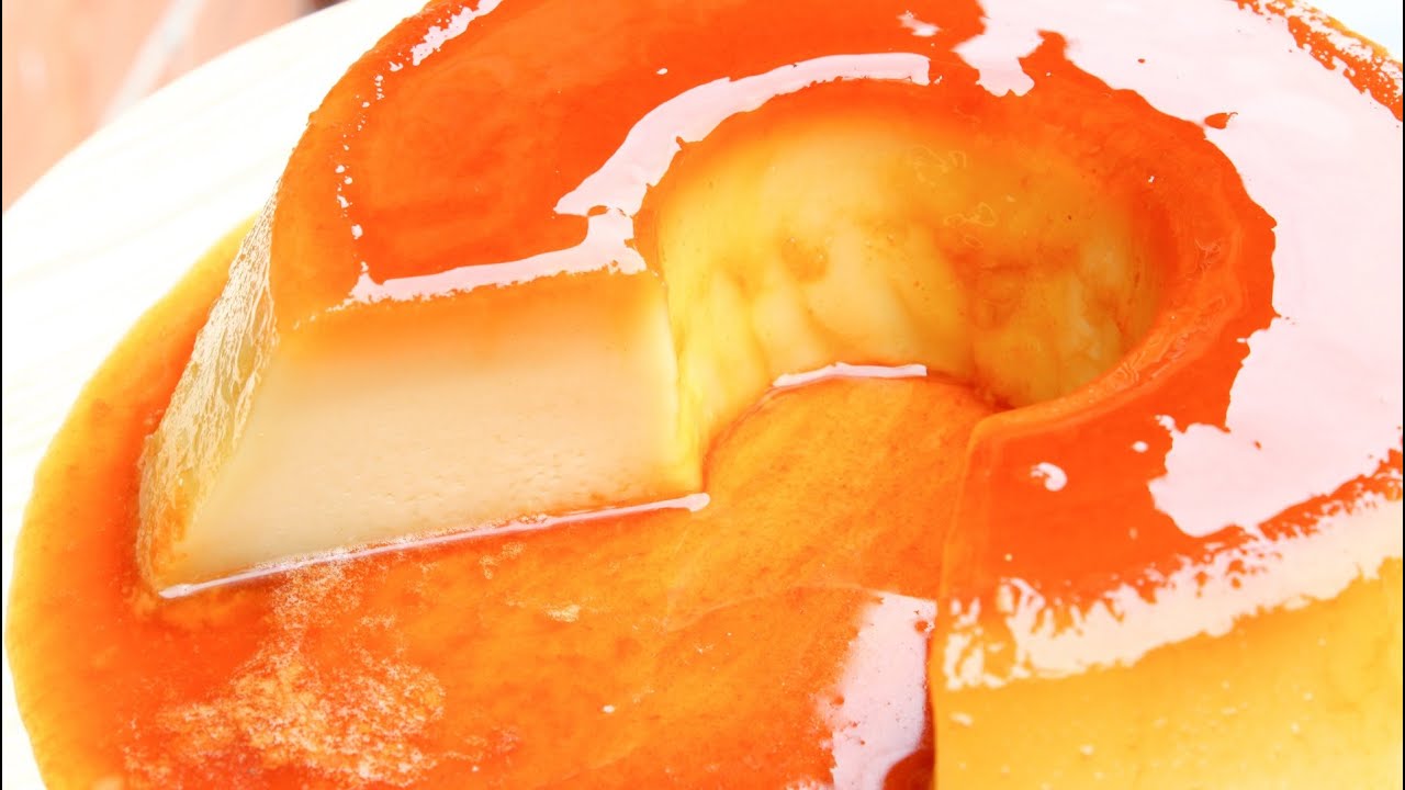 PUDIM DE TRIGO SEM LEITE CONDENSADO - FEITO COM INGREDIENTES QUE VOCÊ TEM EM CASA - PUDIM DE PADARIA