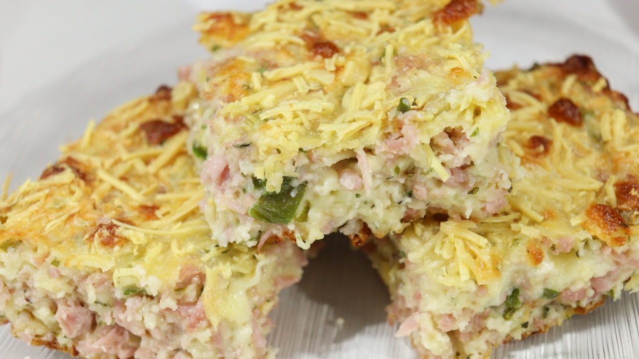 QUEM COME ESSA TORTA NÃO CONSEGUE PARAR! SÓ RECEBO ELOGIOS - TORTA DE PRESUNTO E QUEIJO MEGA CREMOSA