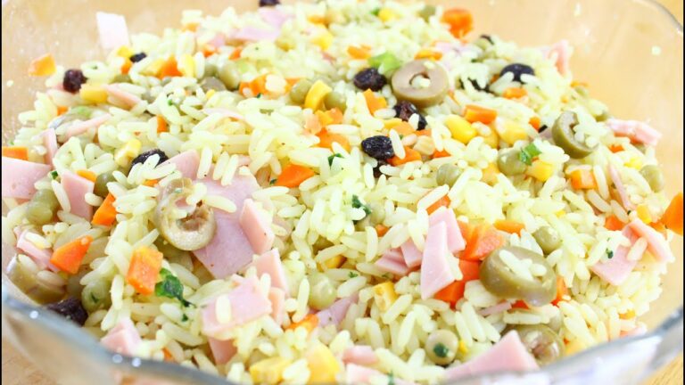 RECEITA DE ARROZ ESPECIAL - Arroz soltinho e delicioso para sua Ceia de Natal
