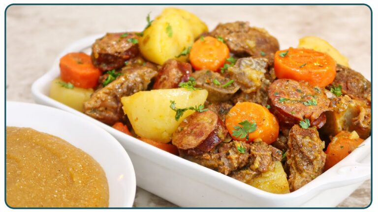 RECEITA DE ENSOPADO COM PIRÃO BEM GOSTOSO | Nandu Andrade