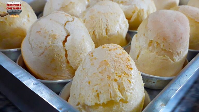 Receita de Pão de Queijo de liquidificador fácil e rápido