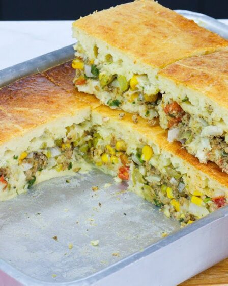 RECEITA DE TORTA DE SARDINHA NO LIQUIDIFICADOR - SEMPRE QUE DÁ, EU FAÇO ESSA TORTA SALGADA!