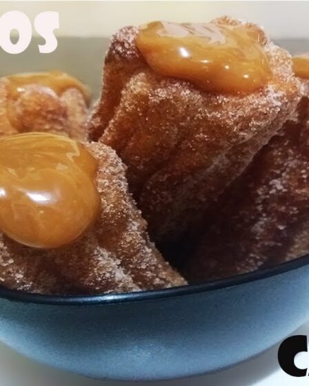 RECEITA FÁCIL DE CHURROS!