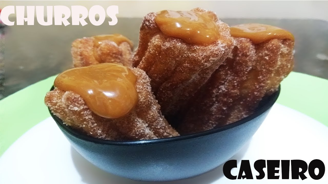 RECEITA FÁCIL DE CHURROS!