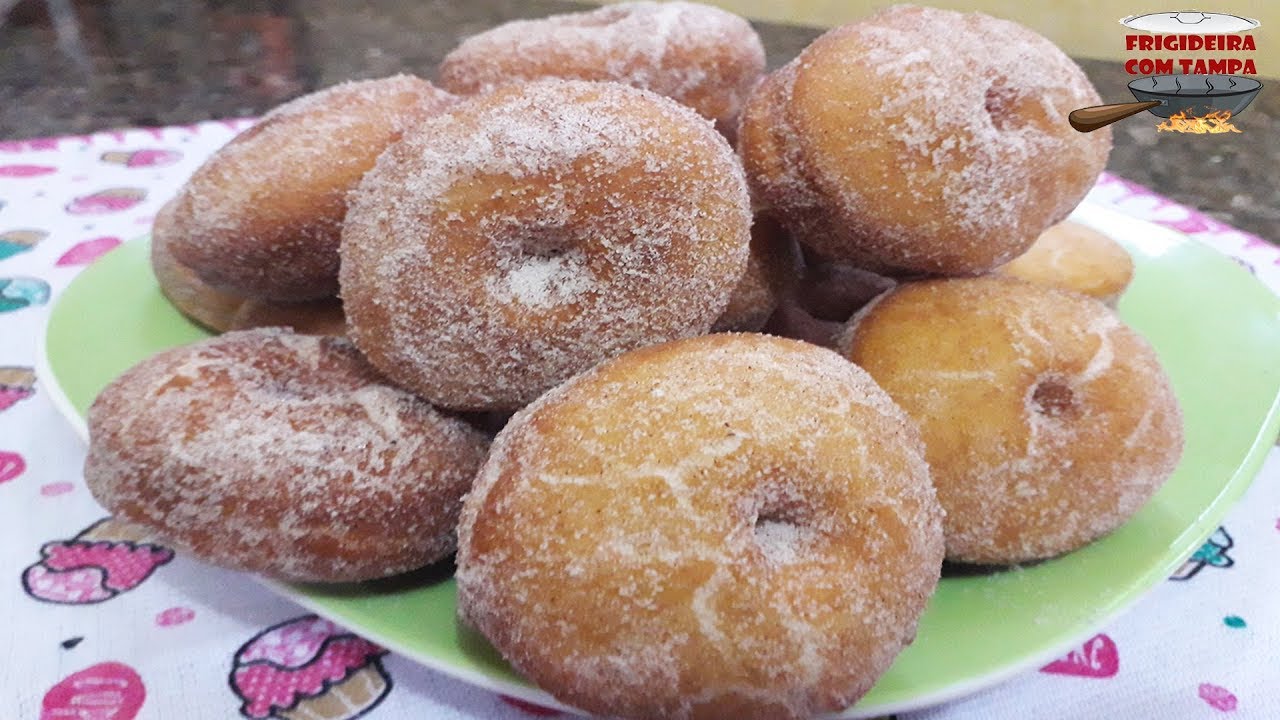 Rosquinha Caseira fácil e rápida | Receita de rosca caseira frita