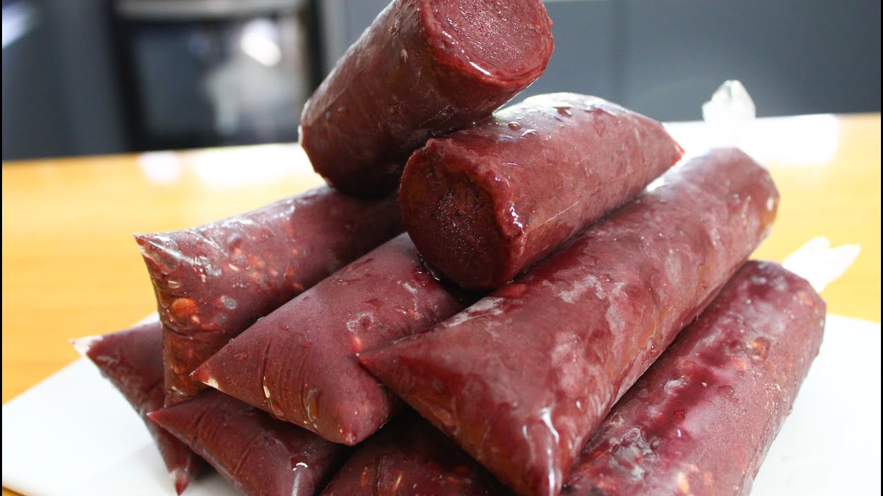 SACOLÉ DE BANANA COM AÇAÍ SUPER CREMOSOS E REFRESCANTE