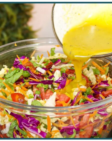 SALADA COM MOLHO ESPECIAL, ÓTIMA PARA O NATAL | Nandu Andrade