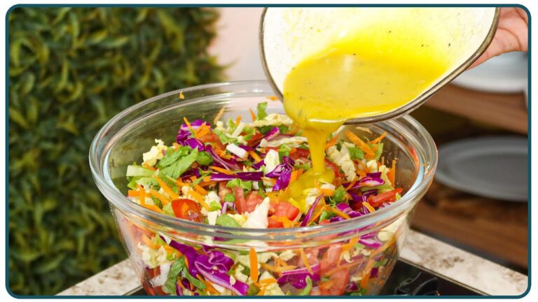 SALADA COM MOLHO ESPECIAL, ÓTIMA PARA O NATAL | Nandu Andrade
