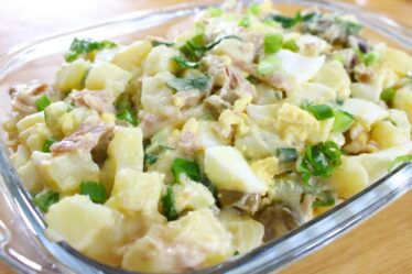 SALADA DE BATATA MAIS FÁCIL E DELICIOSA QUE EU JÁ FIZ
