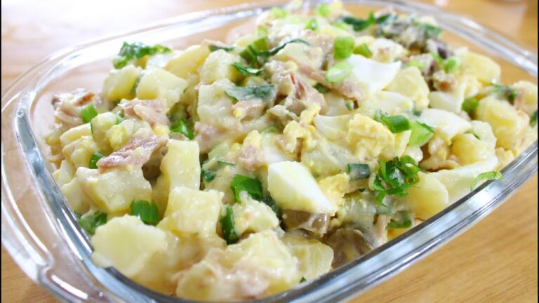 SALADA DE BATATA MAIS FÁCIL E DELICIOSA QUE EU JÁ FIZ