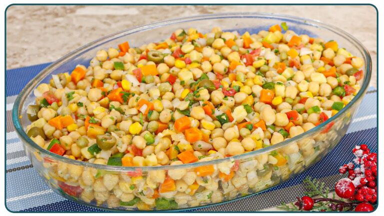 SALADA DE GRÃO DE BICO PERFEITA PARA O ANO NOVO | Nandu Andrade